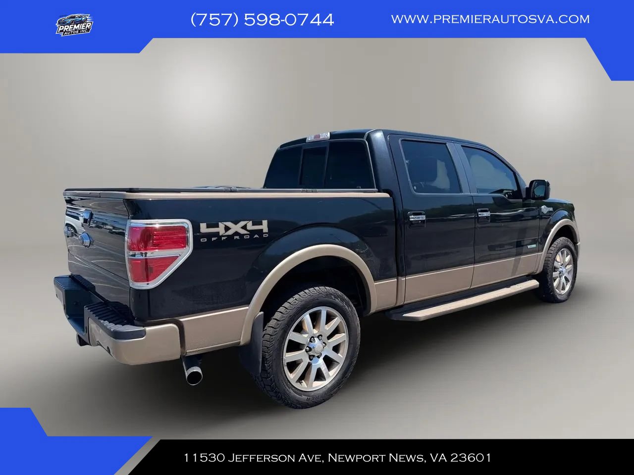 Used 2013 Ford F150 King Ranch w/ King Ranch Luxury Pkg AWD/4WD image 7