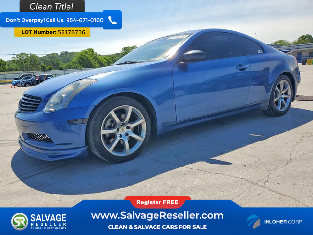 Used 2005 INFINITI G35 Coupe RWD image 1