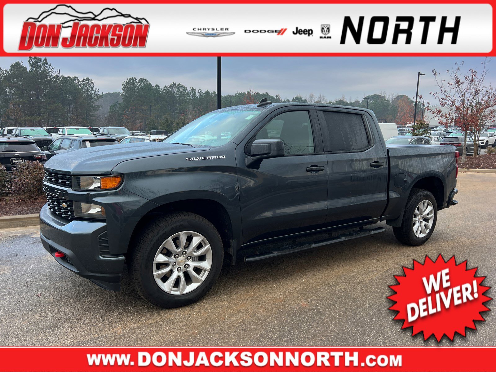 Used 2020 Chevrolet Silverado 1500 Custom w/ Custom Value Package