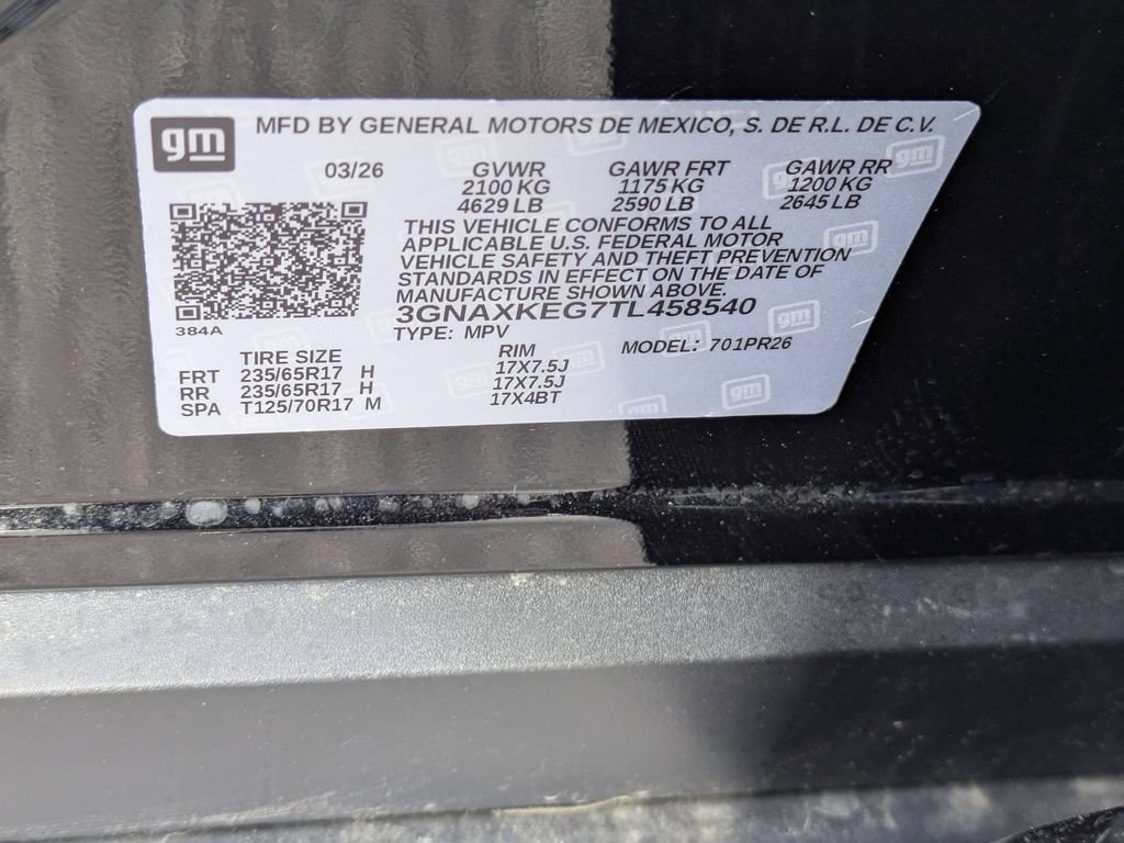 New 2026 Chevrolet Equinox ACTIV w/ Convenience Package III FWD image 42