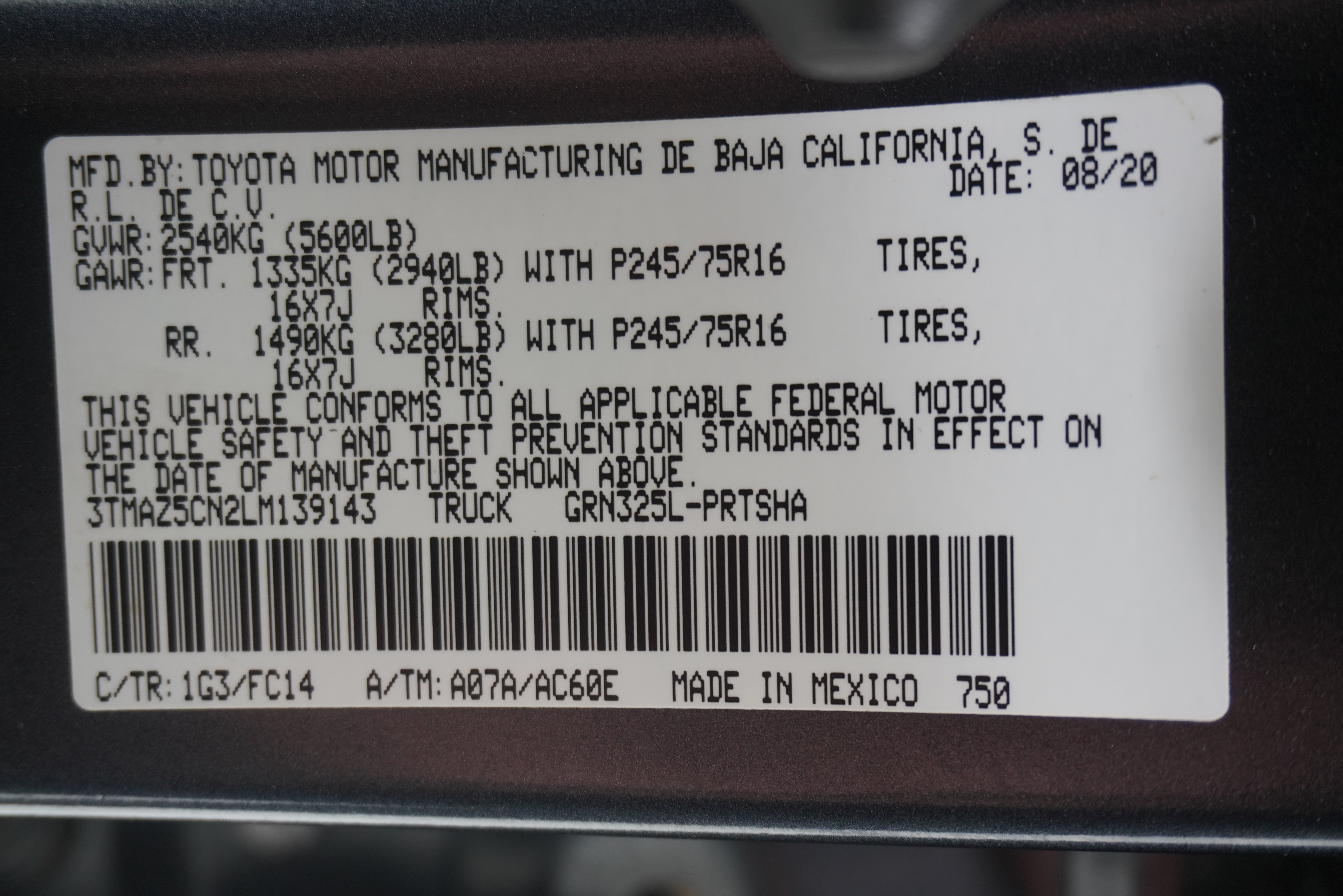 Used 2020 Toyota Tacoma SR5 RWD image 27