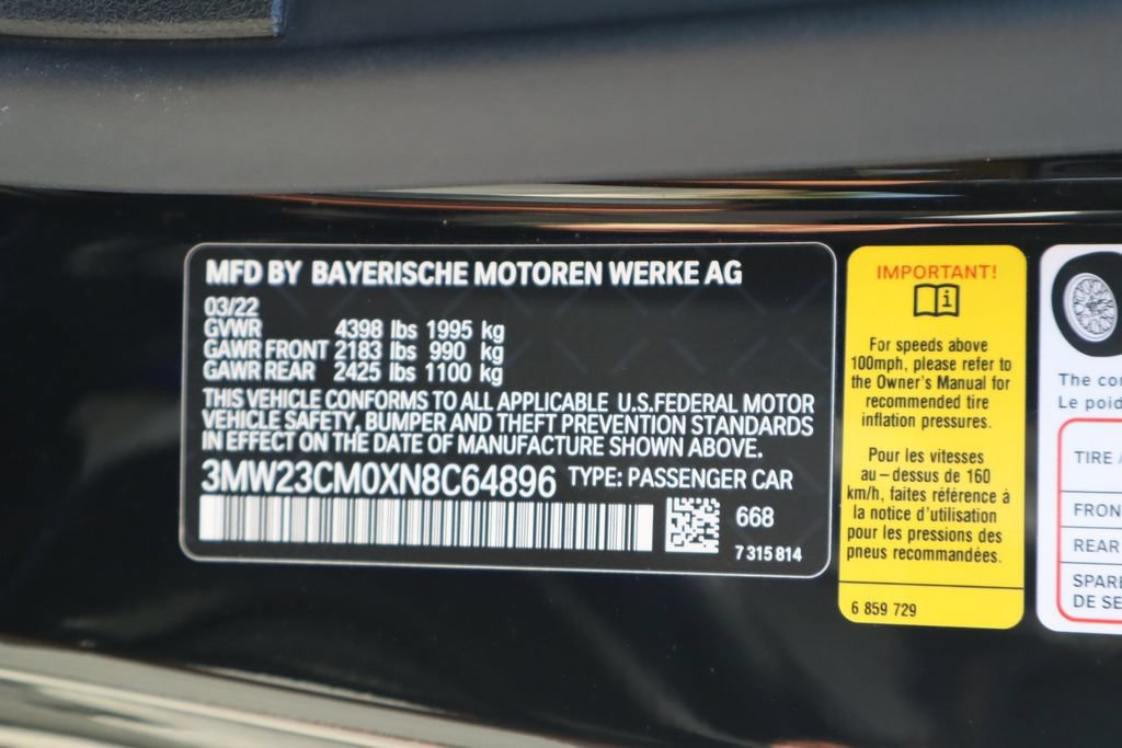 Used 2022 BMW 230i Coupe w/ Convenience Package RWD image 39