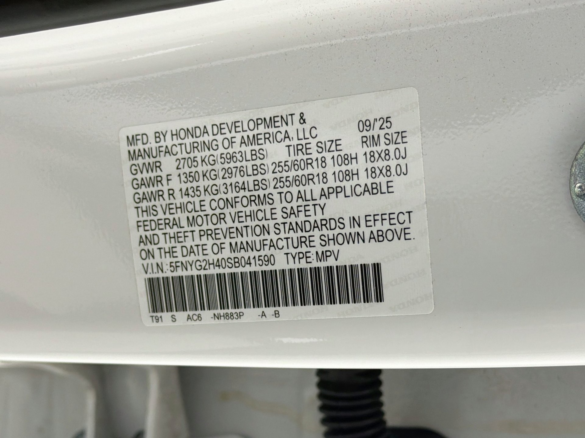 Certified 2025 Honda Pilot EX-L image 44