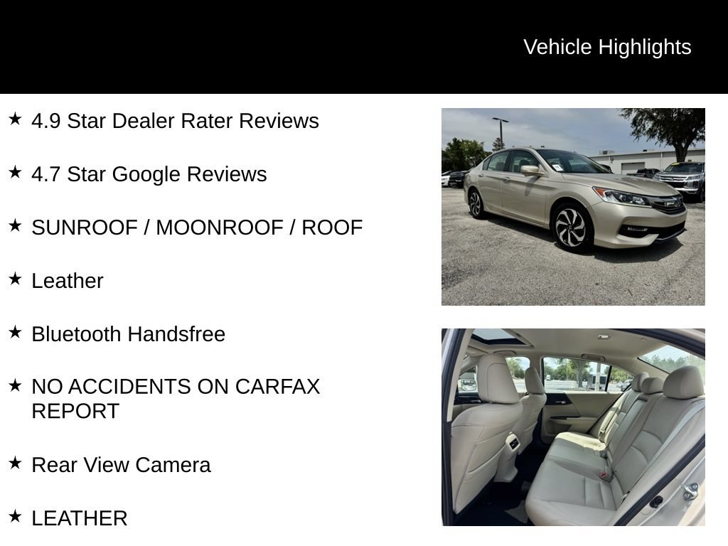 Used 2017 Honda Accord EX-L image 6