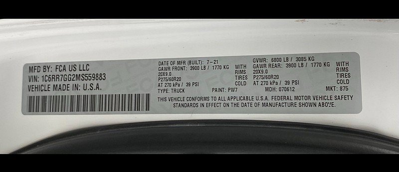 Used 2021 RAM 1500 Classic Warlock w/ Trailer Tow Group image 26