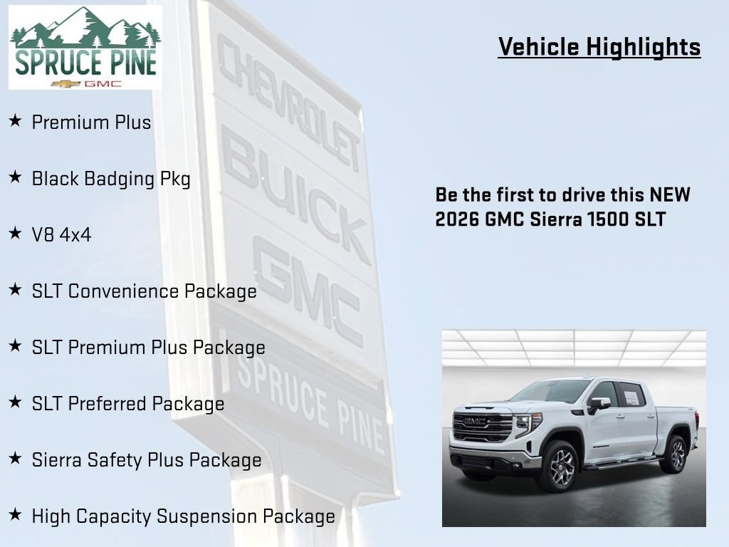 New 2026 GMC Sierra 1500 SLT w/ SLT Premium Plus Package image 5