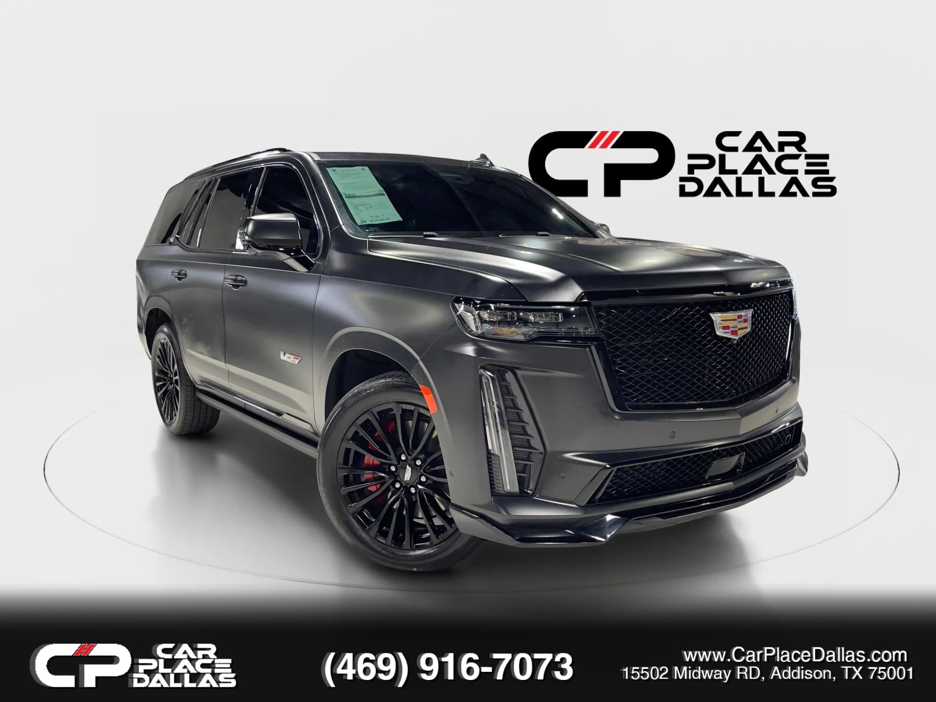 Used 2023 Cadillac Escalade V w/ Heavy-Duty Trailer Package AWD/4WD image 1