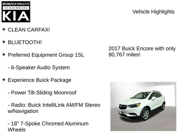 Used 2017 Buick Encore Essence w/ Experience Buick Package image 7