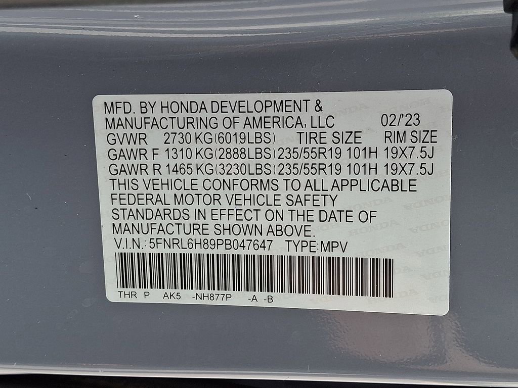 Used 2023 Honda Odyssey Touring image 28