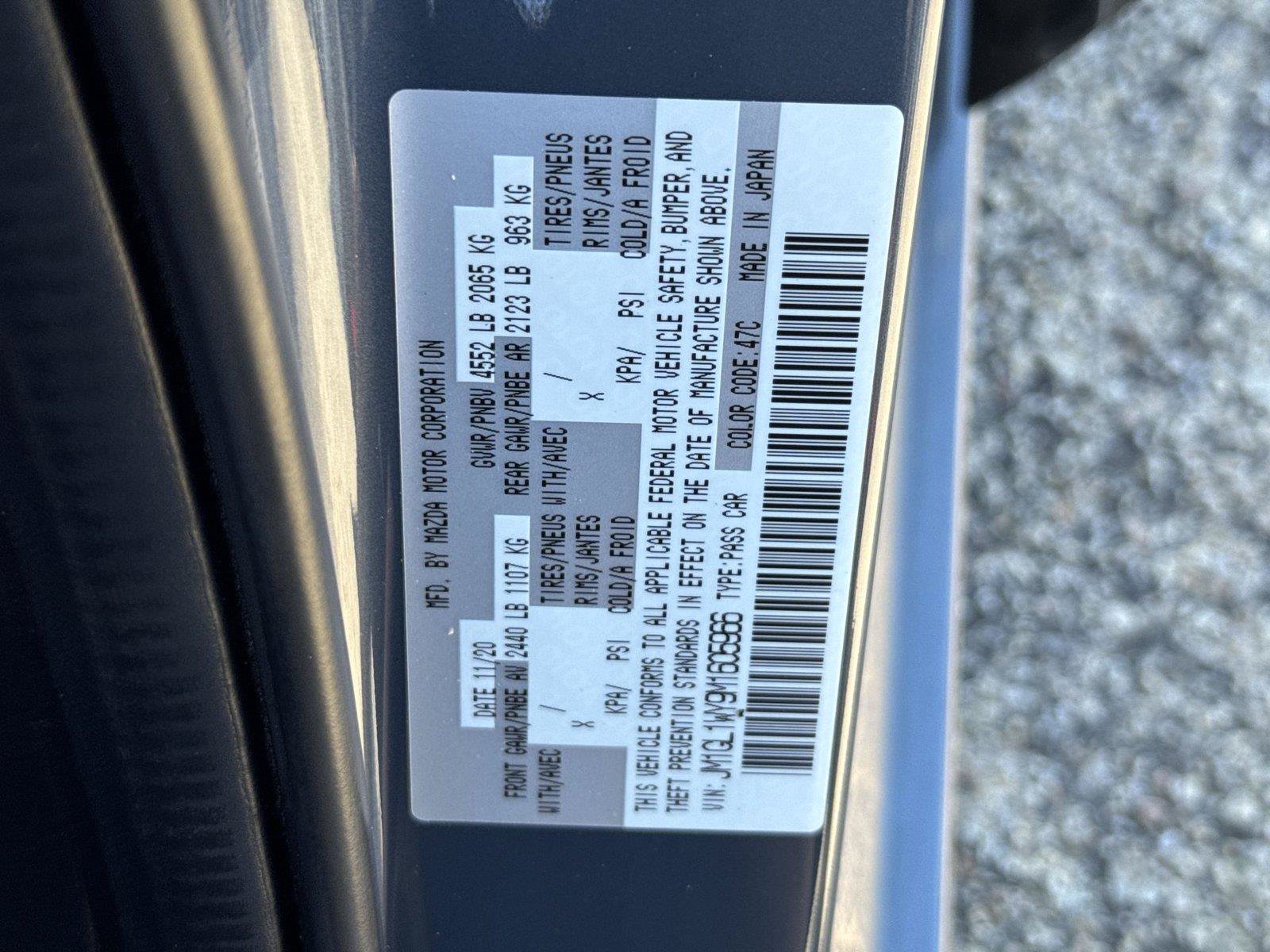 Used 2021 MAZDA MAZDA6 Carbon Edition FWD image 28