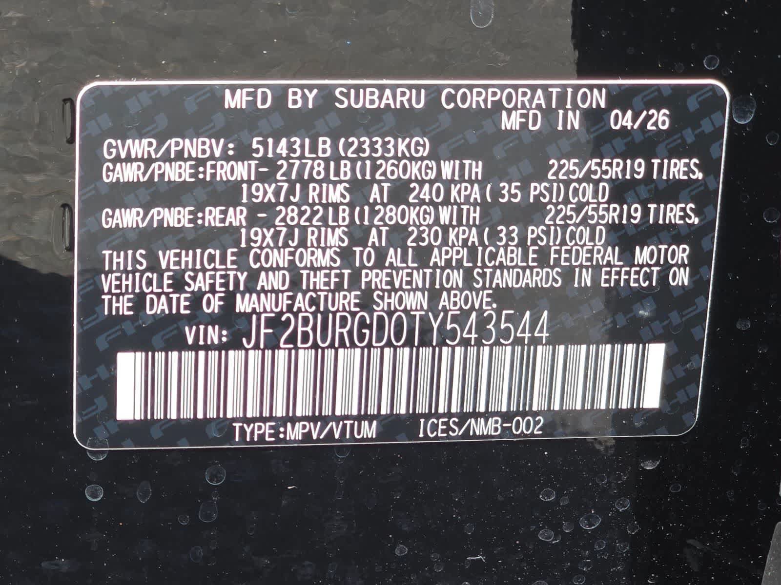 New 2026 Subaru Outback Limited XT AWD/4WD image 32