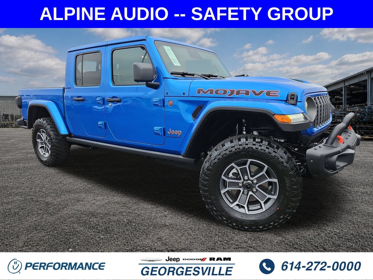 New 2026 Jeep Gladiator Mojave w/ Steel Bumper Group