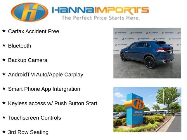 Used 2022 Volkswagen Atlas Cross Sport SE w/ Black Wheel Package AWD/4WD image 8