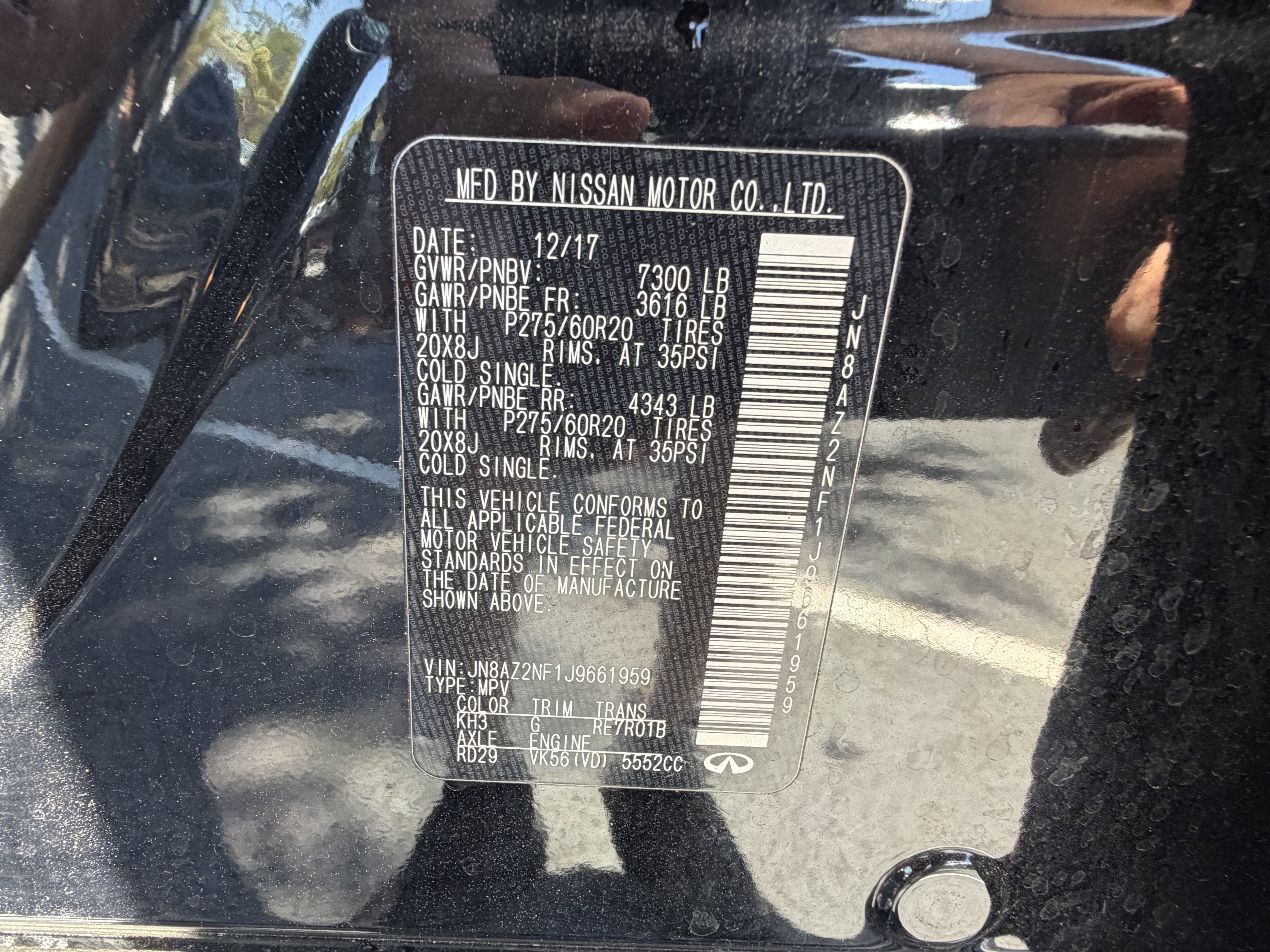 Used 2018 INFINITI QX80 2WD image 52
