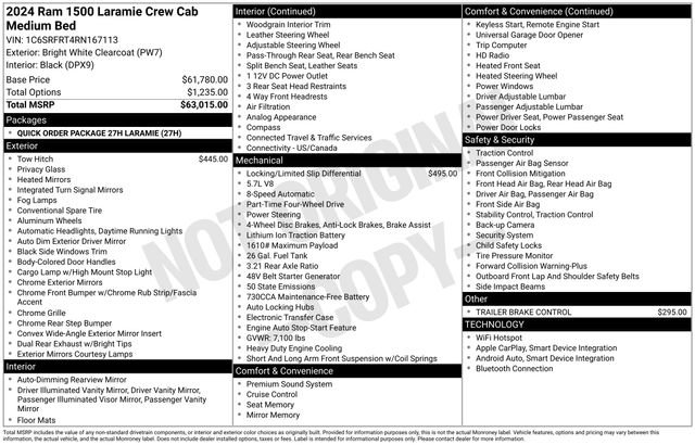 Used 2024 RAM 1500 Laramie image 29