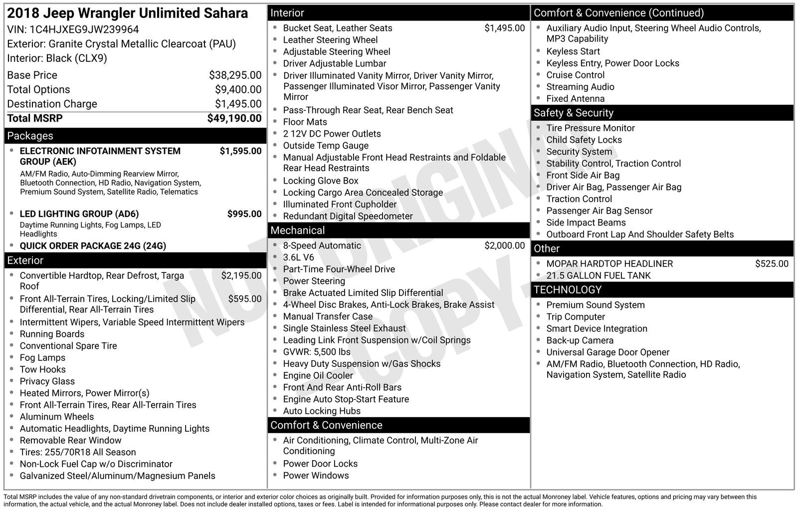 Used 2018 Jeep Wrangler Unlimited Sahara image 21