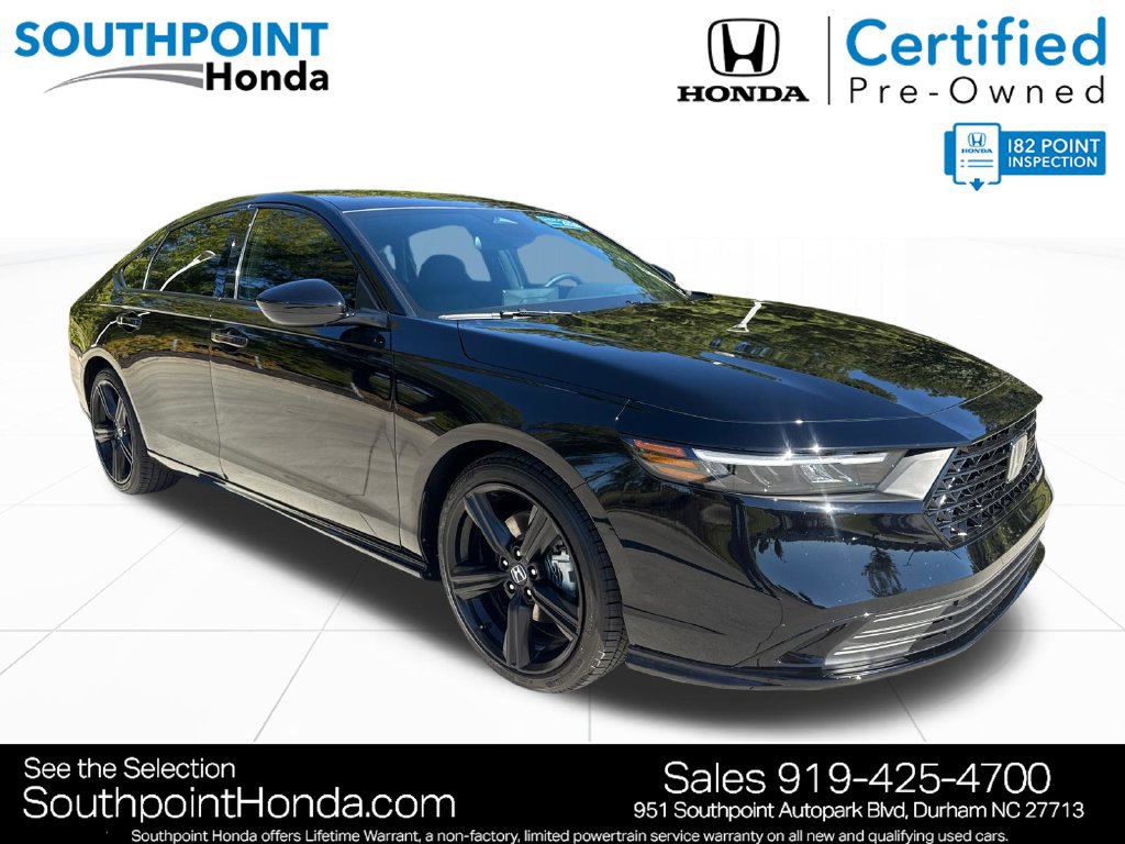 Certified 2026 Honda Accord Sport
