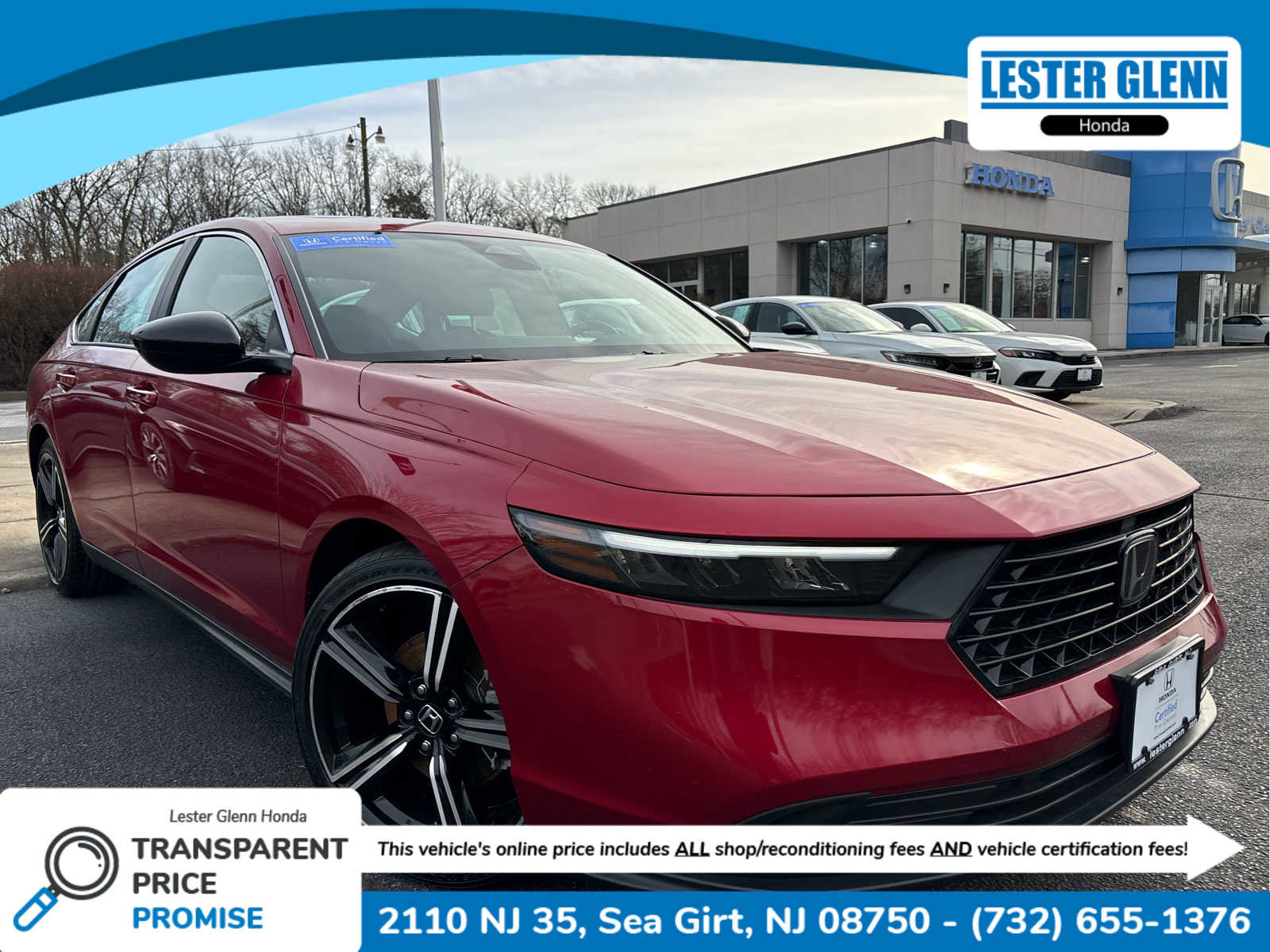 Certified 2024 Honda Accord Sport image 1