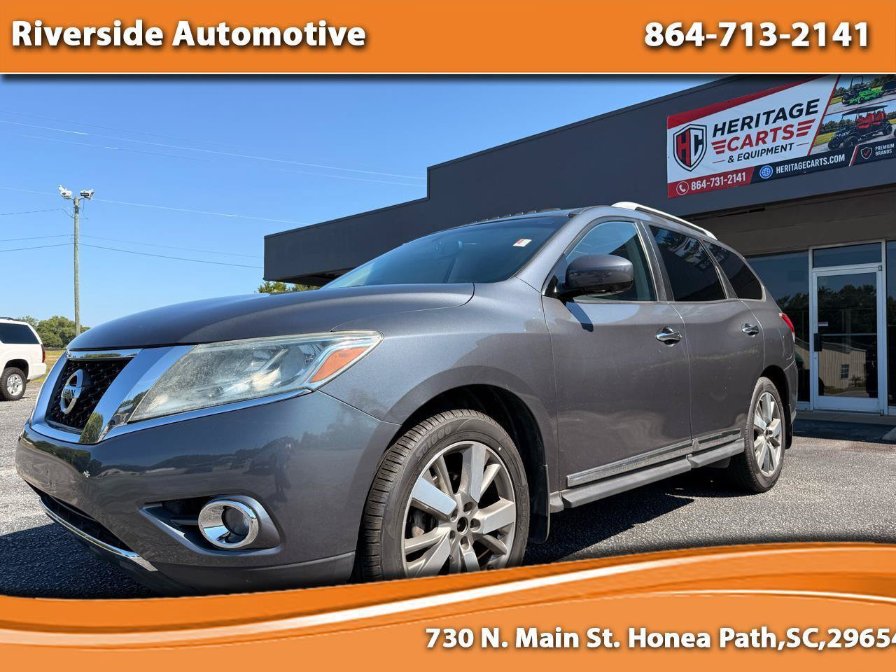 Used 2013 Nissan Pathfinder Platinum w/ Platinum Premium Pkg FWD image 1