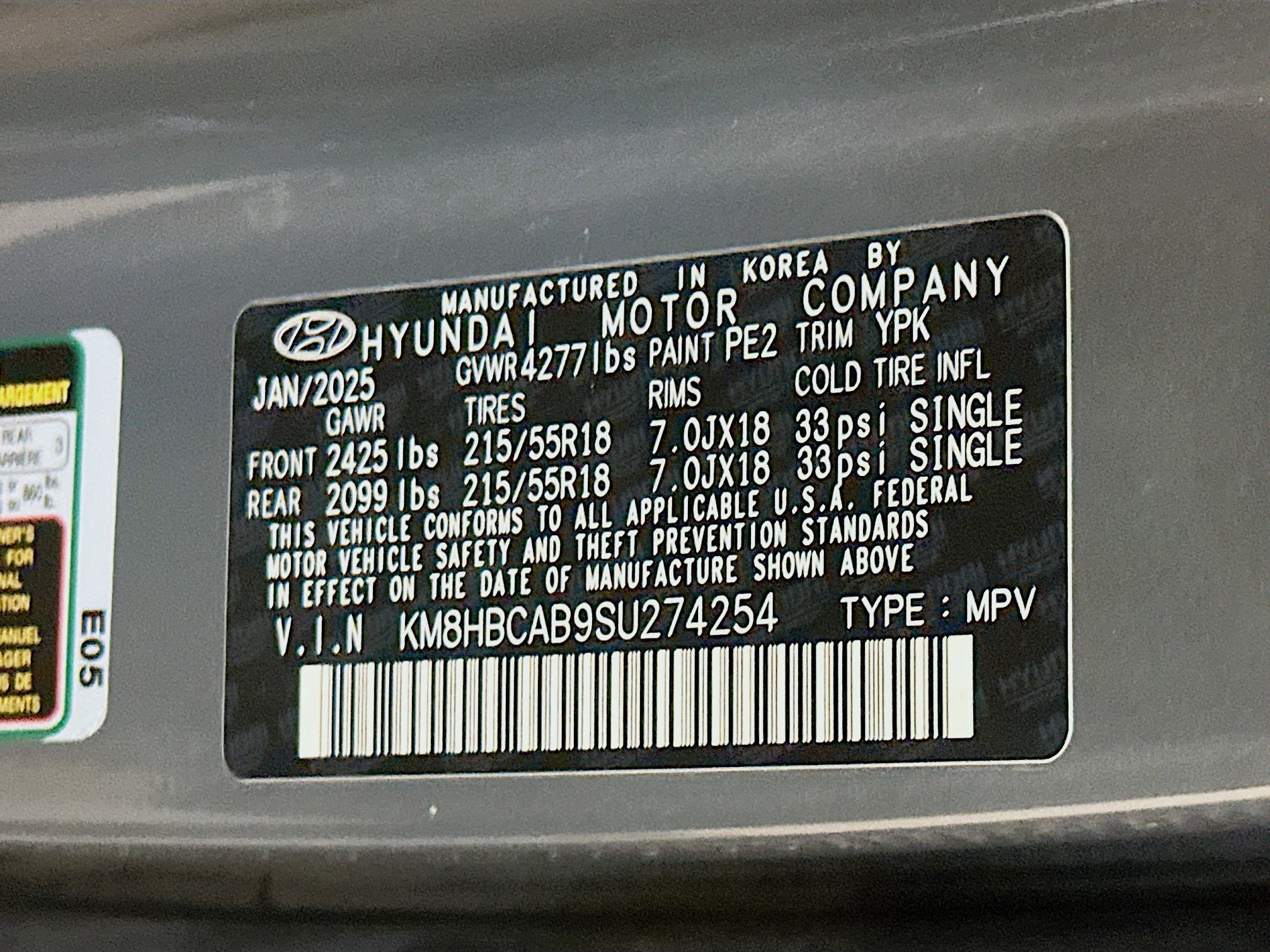 Used 2025 Hyundai Kona SEL AWD/4WD image 12