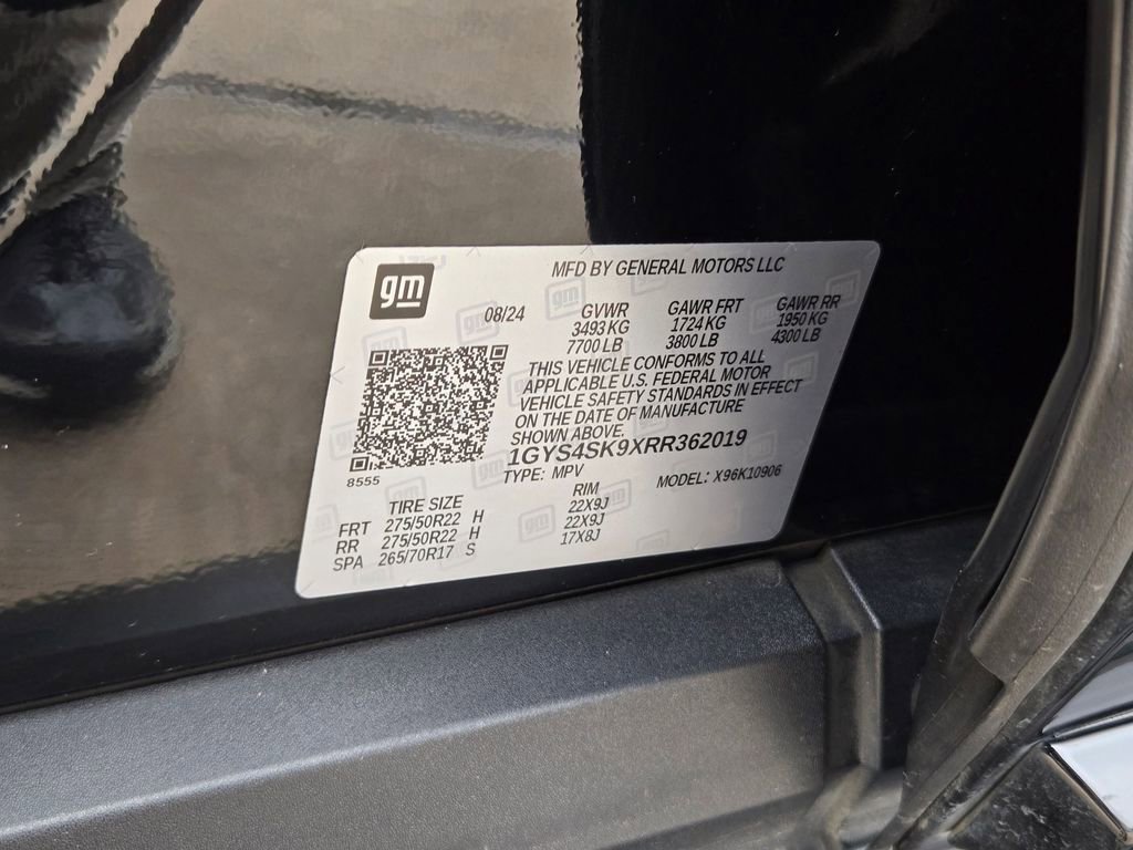 Certified 2024 Cadillac Escalade ESV V w/ LPO, ONYX Package image 34