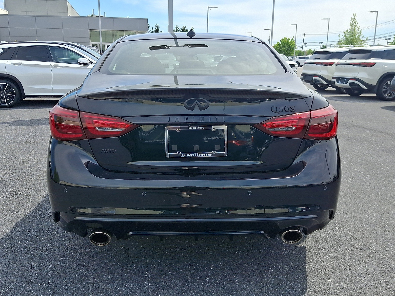 Certified 2023 INFINITI Q50 Red Sport 400 w/ Black Opal Edition AWD/4WD image 5