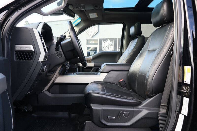 Used 2017 Ford F350 Lariat w/ Lariat Ultimate Package AWD/4WD image 12