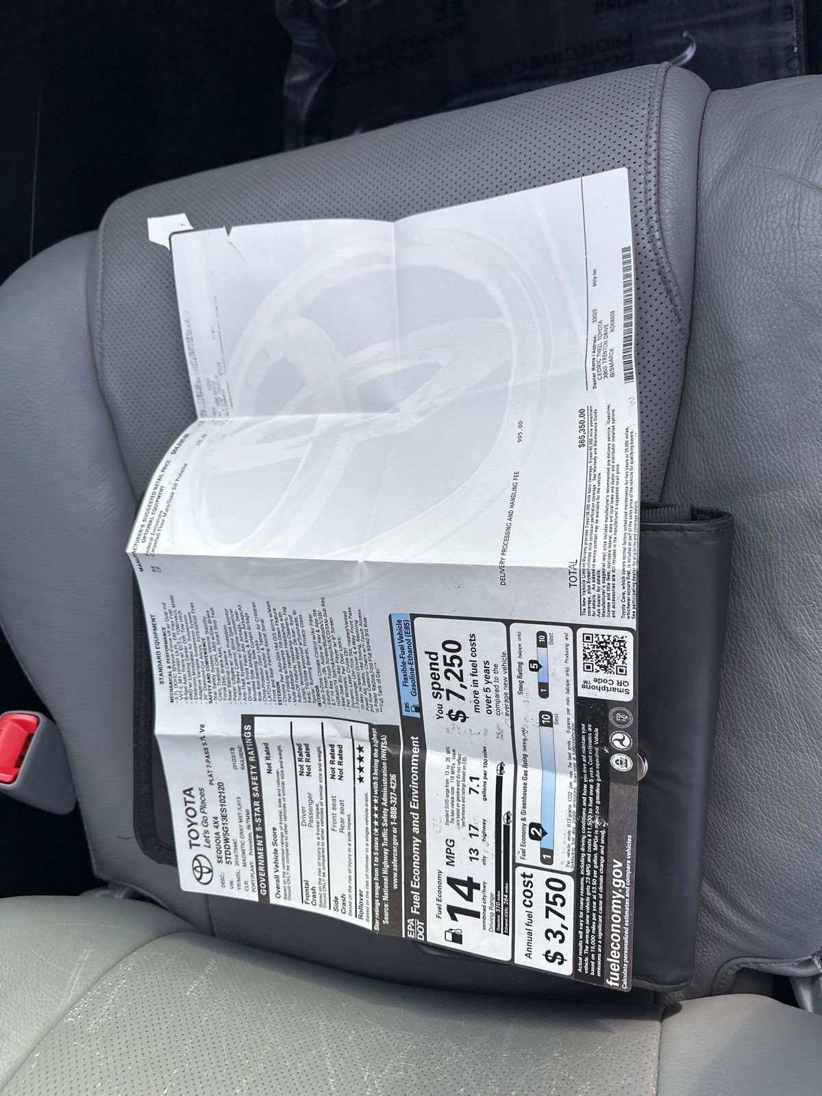 Used 2014 Toyota Sequoia Platinum AWD/4WD image 57