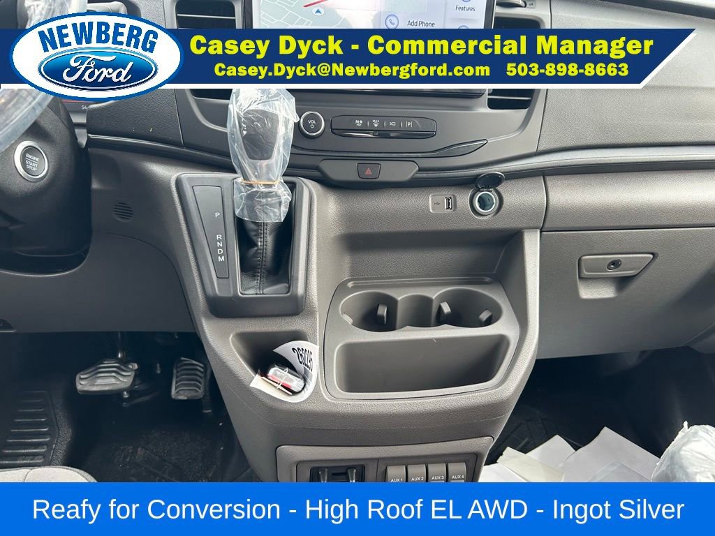 New 2026 Ford Transit 350 148 High Roof Extended AWD w/ Upfitter Package image 15