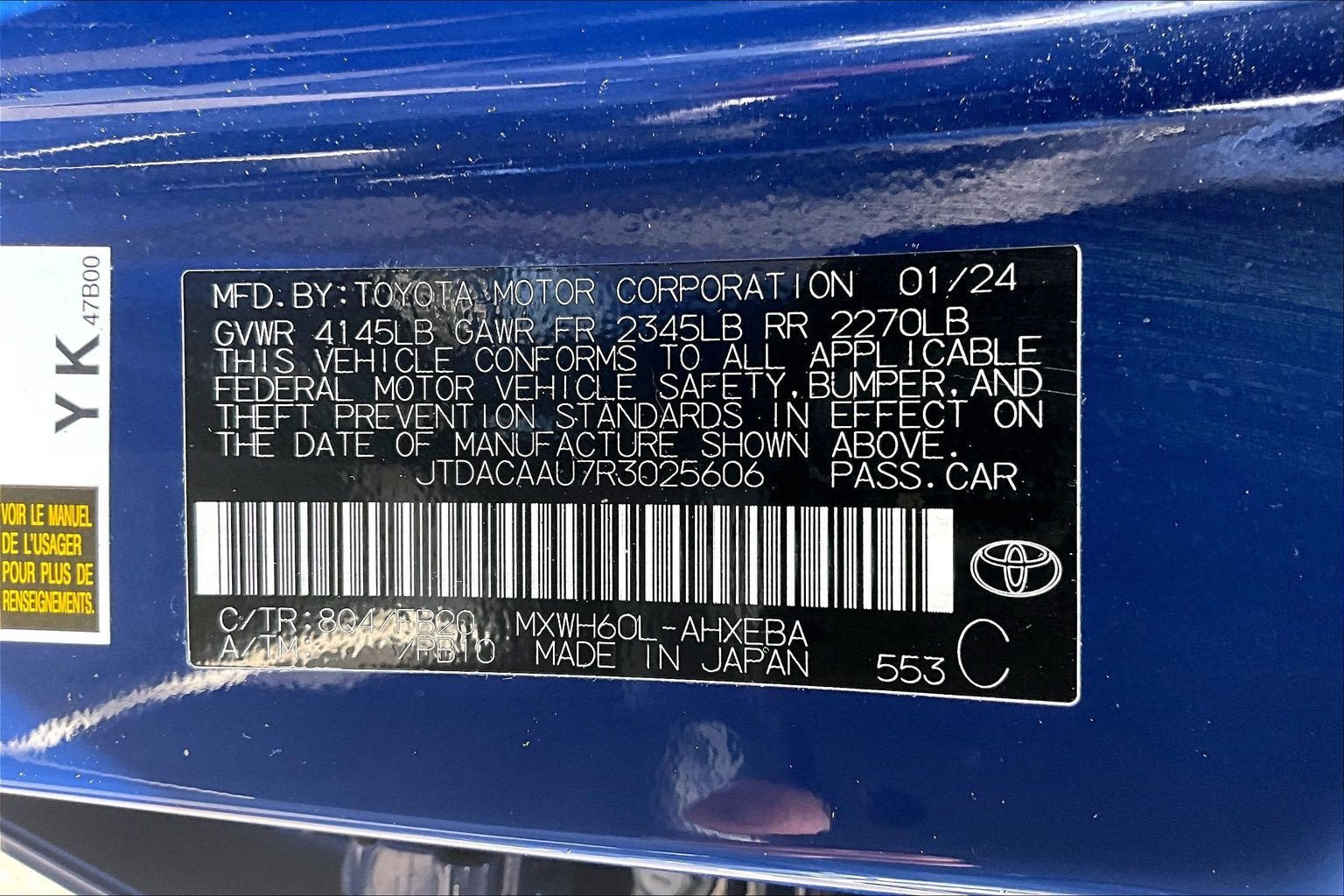 Used 2024 Toyota Prius LE FWD image 28