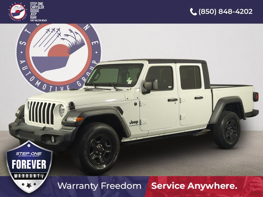 Used 2021 Jeep Gladiator Sport w/ Trailer Tow Package AWD/4WD image 2