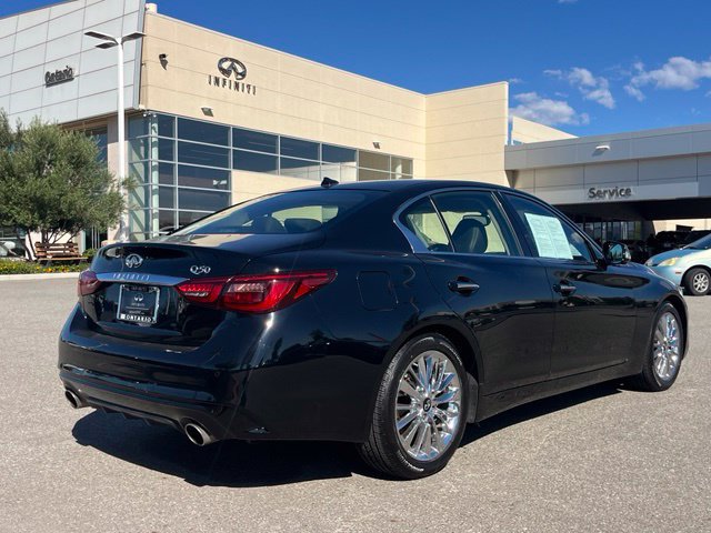 Certified 2023 INFINITI Q50 Luxe w/ Cargo Package RWD image 4