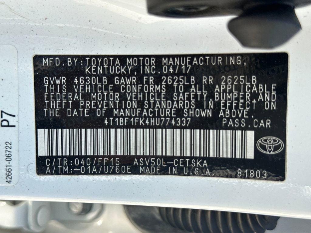 Used 2017 Toyota Camry SE image 36