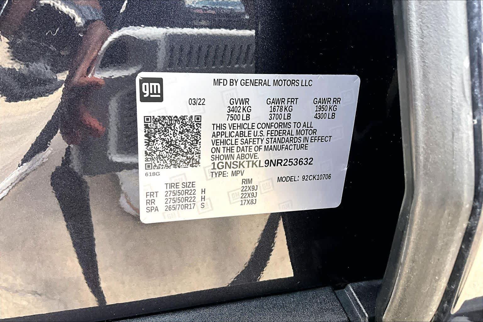 Used 2022 Chevrolet Tahoe High Country AWD/4WD image 70