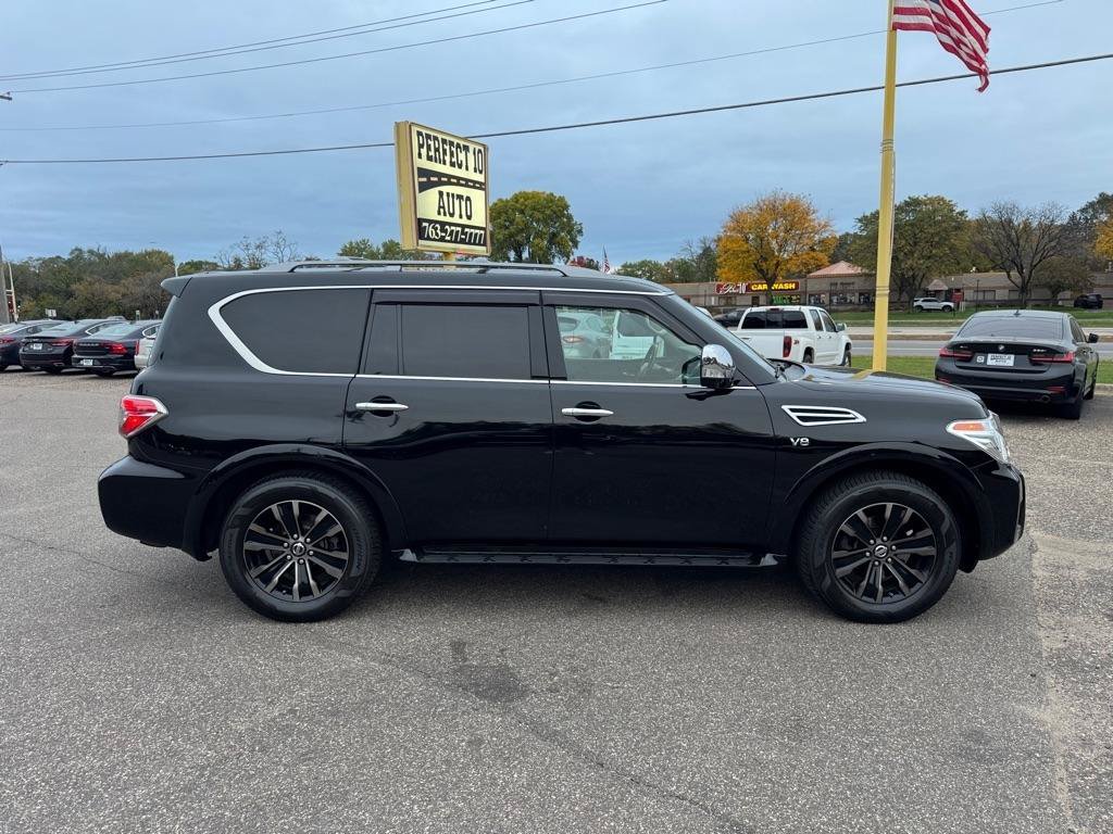 Used 2019 Nissan Armada Platinum w/ Captain's Chairs Package AWD/4WD image 3