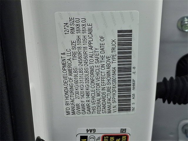 Certified 2025 Honda Ridgeline Black Edition image 32