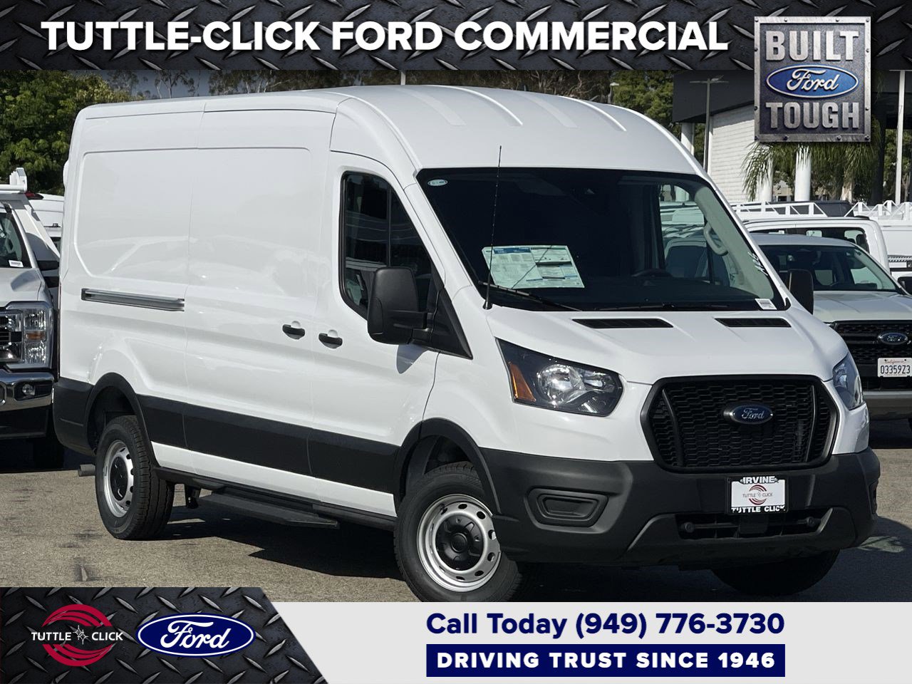 New 2025 Ford Transit 150 148 Medium Roof w/ Load Area Protection Package