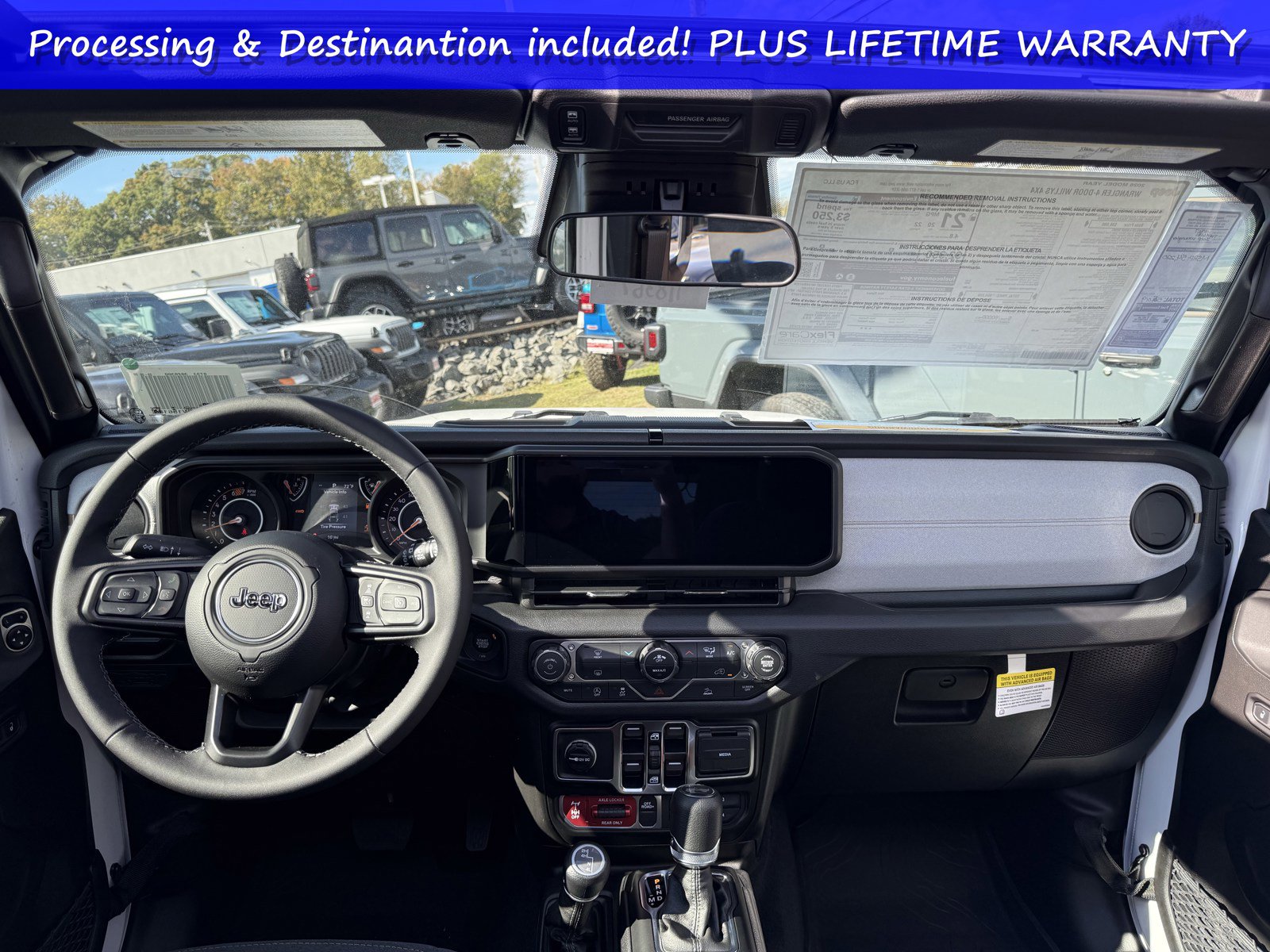 New 2026 Jeep Wrangler Unlimited Sport AWD/4WD image 15