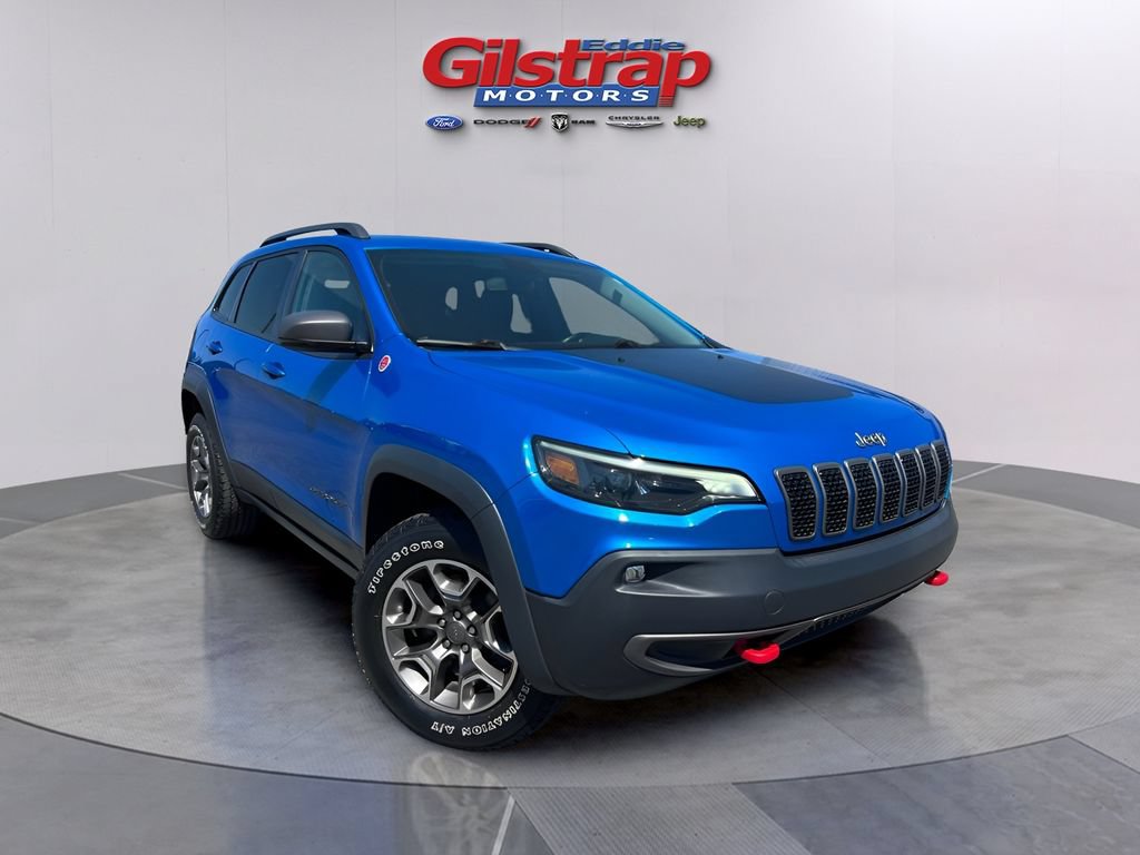 Used 2020 Jeep Cherokee Trailhawk w/ Cold Weather Group AWD/4WD image 1