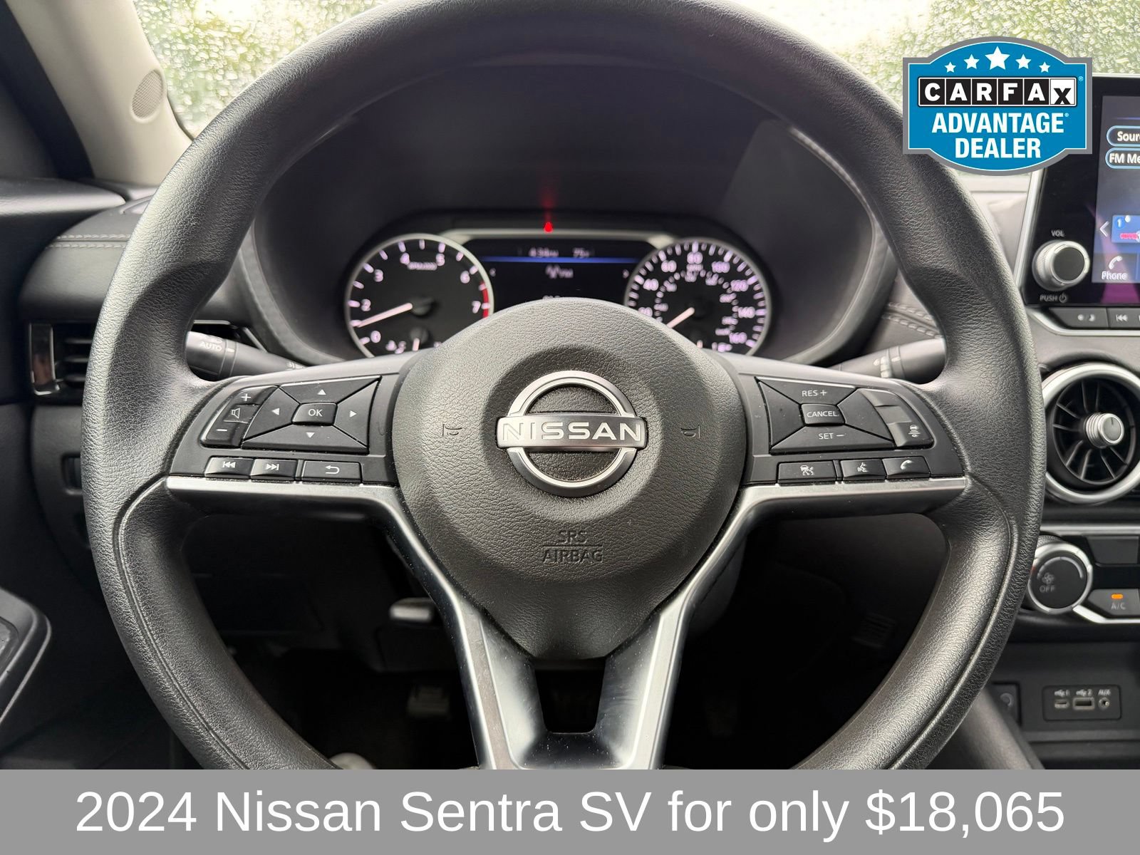 Used 2024 Nissan Sentra SV FWD image 12