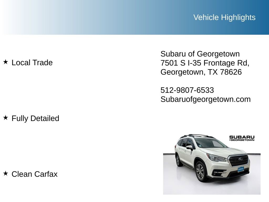 Used 2021 Subaru Ascent Limited AWD/4WD image 9