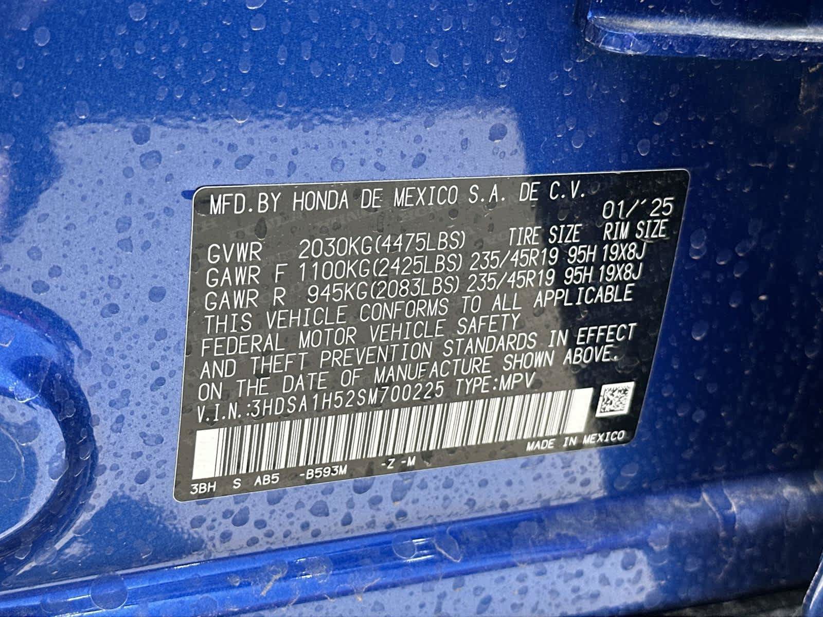 New 2025 Acura ADX A-Spec FWD image 21