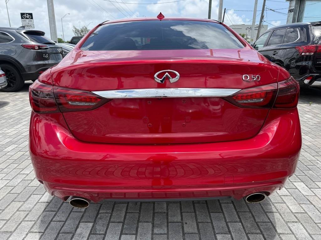 Used 2024 INFINITI Q50 Luxe w/ Cargo Package AWD/4WD image 6