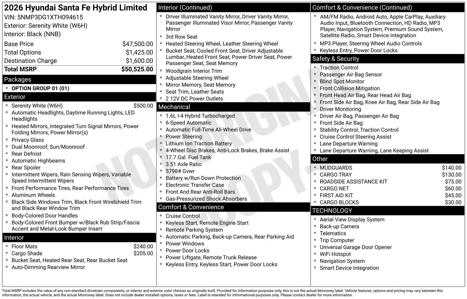 New 2026 Hyundai Santa Fe Limited image 31