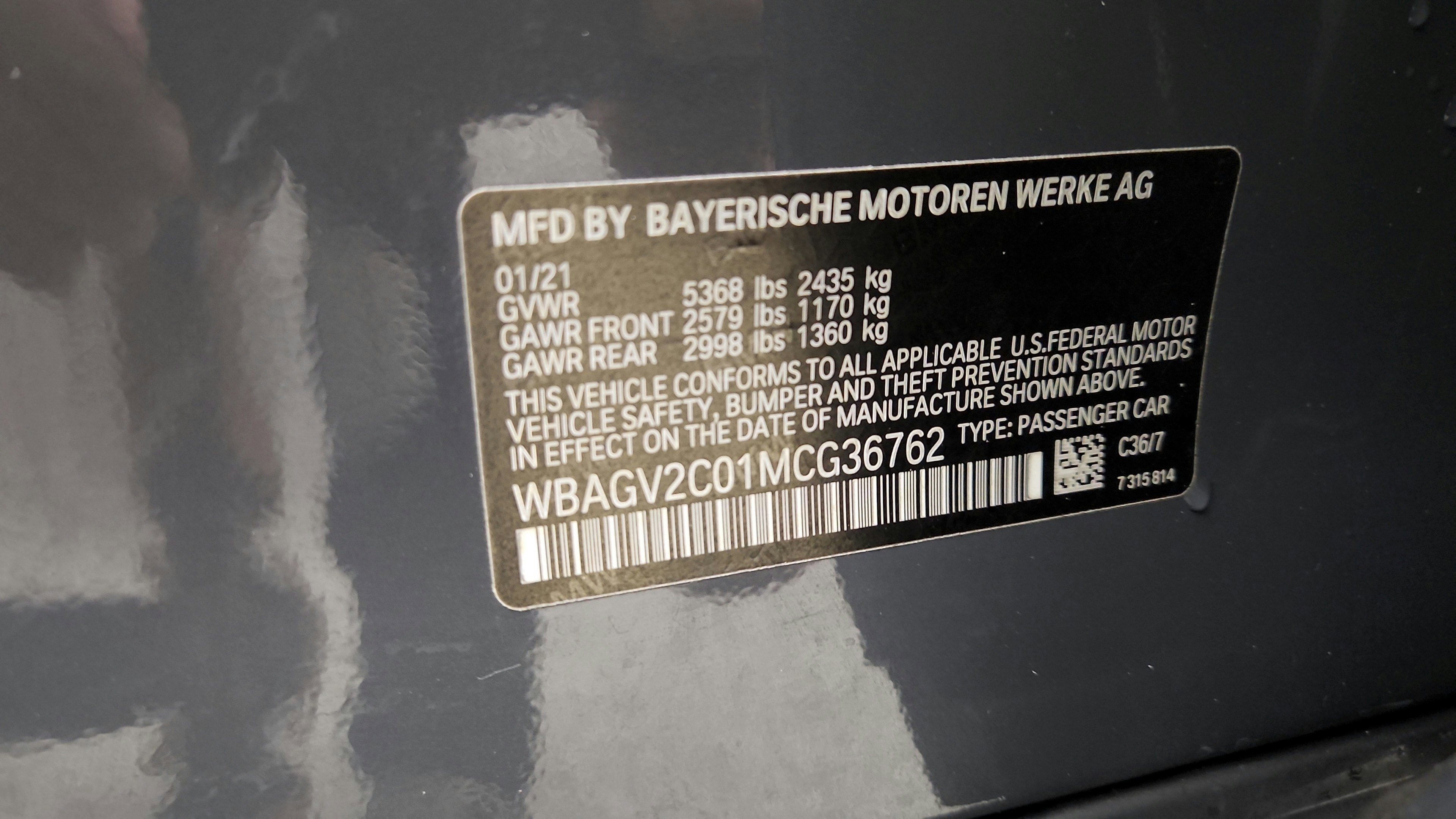 Used 2021 BMW 840i Gran Coupe w/ M Sport Package RWD image 21