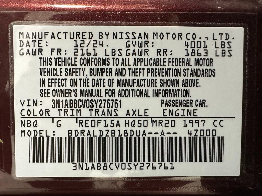 Used 2025 Nissan Sentra SV FWD image 11