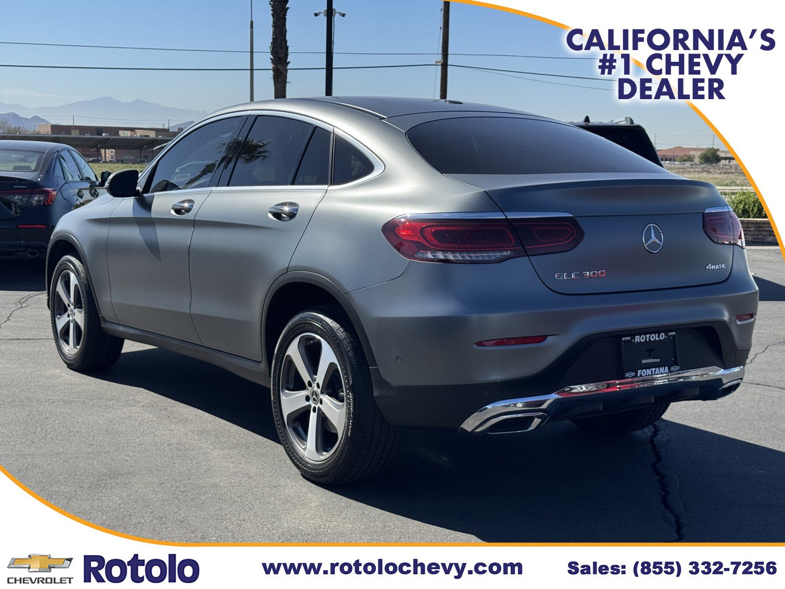 Used 2022 Mercedes-Benz GLC 300 4MATIC Coupe image 4