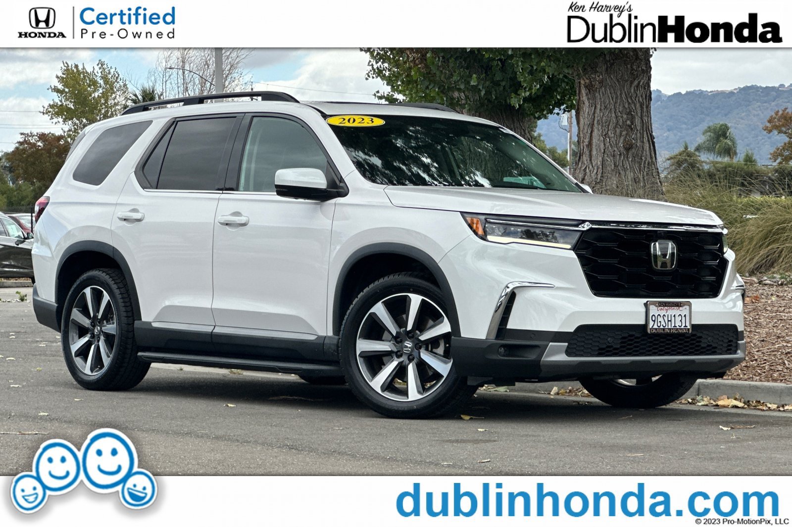 Certified 2023 Honda Pilot Elite