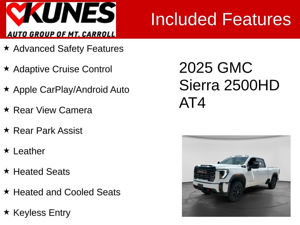 Used 2025 GMC Sierra 2500 AT4 AWD/4WD image 3