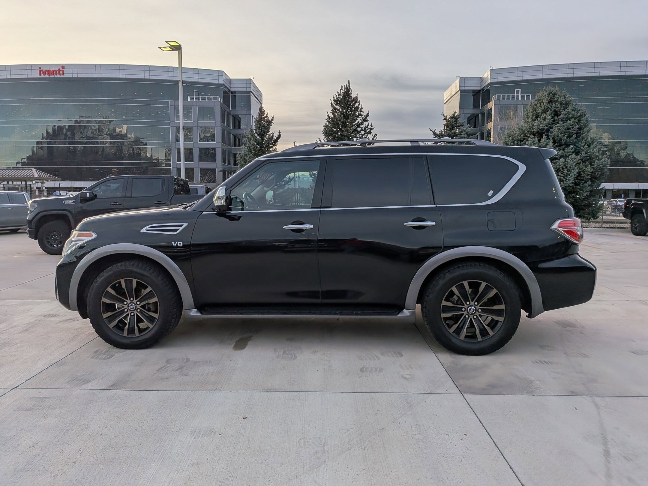 Used 2017 Nissan Armada Platinum w/ Captain Seat Package image 2